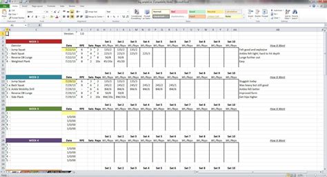lottery tracking spreadsheet.